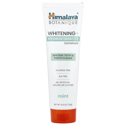 Himalaya, Отбеливающая зубная паста с гидроксиапатитом, мята, 113 г (4 унции)