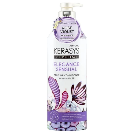 Kerasys, Парфюмерный кондиционер Elegance And Sensual, 600 мл (20,3 жидк. Унции)