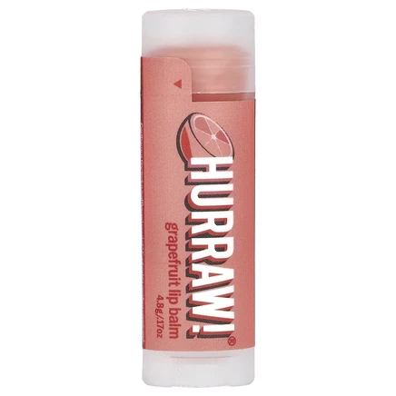 Hurraw! Balm, бальзам для губ, грейпфрут, 4,8 г (0,17 унции)