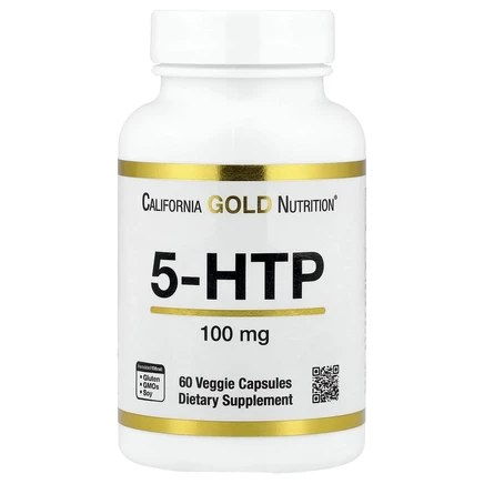 Super Nutrition, 5-HTP, 100 mg, 60 Veggie Capsules