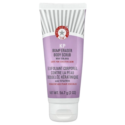 First Aid Beauty, KP Bump Eraser, скраб для тела, с 10% АГК, 56,7 г (2 унции)