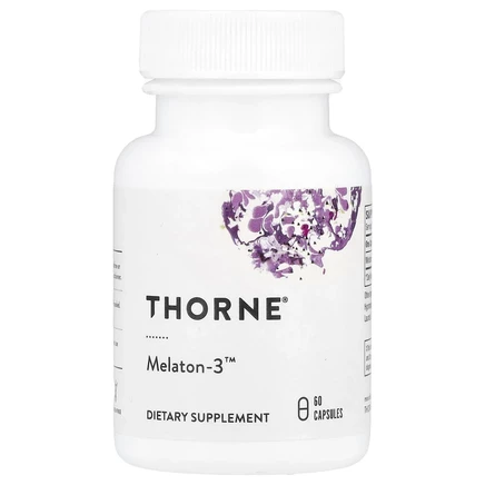Thorne, Melaton-3, 60 капсул