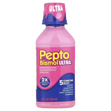 Pepto Bismol, Пепто бисмол ультра, 354 мл (12 жидк. Унций)