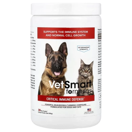 VetSmart Formulas, Critical Immune Defense®, для собак и кошек, 180 г (6,34 унции)