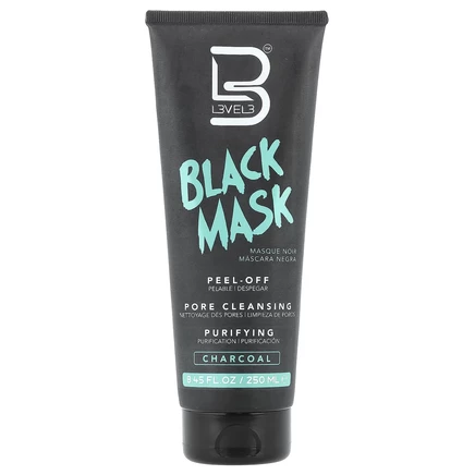 Level 3, Black Mask, древесный уголь, 250 мл (8,45 жидк. Унции)