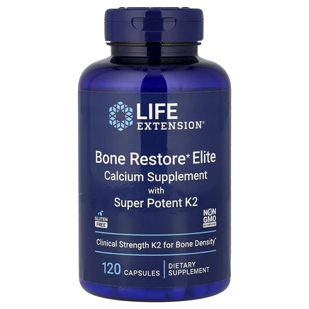 Life Extension, Bone Restore Elite, восстановление костей, 120 капсул