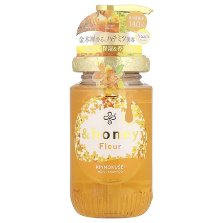 &honey, Увлажняющий шампунь Fleur, мед с османтусом, 440 мл (14,9 жидк. Унции)