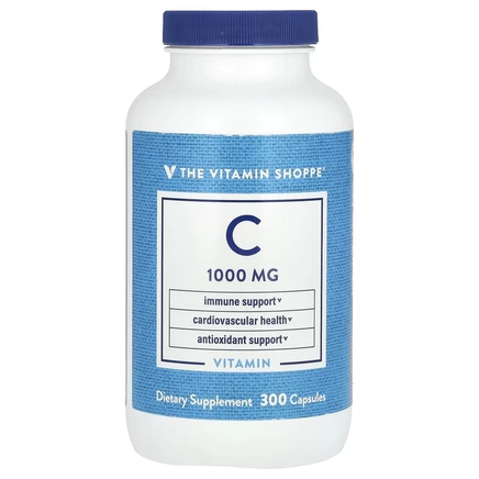 The Vitamin Shoppe, Витамин C, 1000 мг, 300 капсул