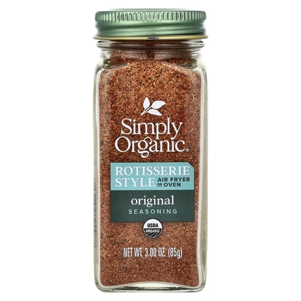 Simply Organic, приправа для гриля, оригинальный вкус, 85 г (3 унции)