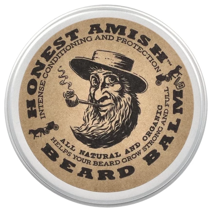 Honest Amish, Бальзам для бороды, 60 мл (2 унции)