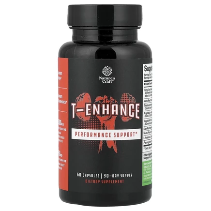 Nature's Craft, T-Enhance, 60 капсул