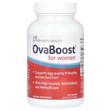 Fairhaven Health, OvaBoost для женского здоровья, 120 капсул