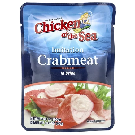 Chicken of the Sea, Крабовое мясо в рассоле, 100 г (3,53 унции)
