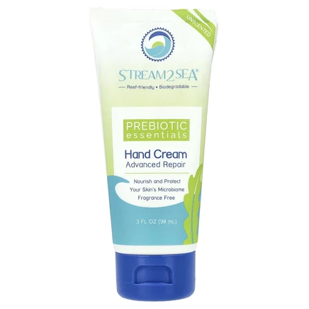 Stream2Sea, Prebiotic Essentials, крем для рук, без запаха, 90 мл (3 жидк. Унции)