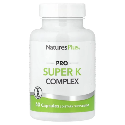 NaturesPlus, Pro Super K Complex, 60 капсул