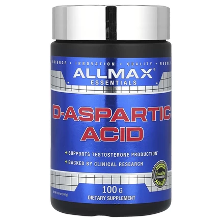 ALLMAX, D-аспарагиновая кислота, 100&nbsp;г