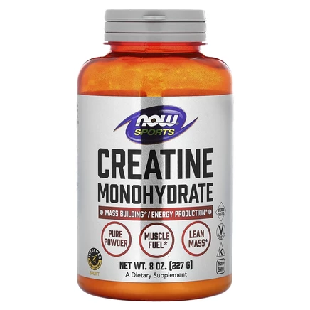 NOW Foods, Sports, моногидрат креатина, 227 г (8 унций)