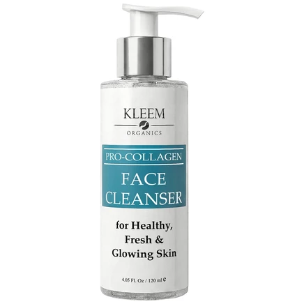 Kleem Organics, очищающее средство для лица с коллагеном, 120 мл (4,06 жидк. унции)