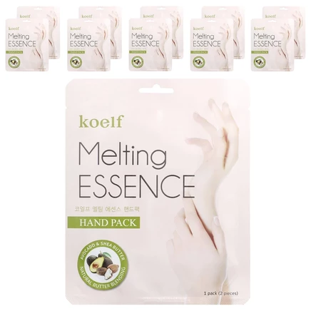 Koelf, Melting Essence Hand Pack, маска для рук, 10 пар