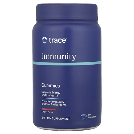 Trace Minerals ®, Жевательные конфеты Complete Immunity, вишня, 60 жевательных конфет