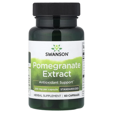 Swanson, Экстракт граната, 250 мг, 60 капсул