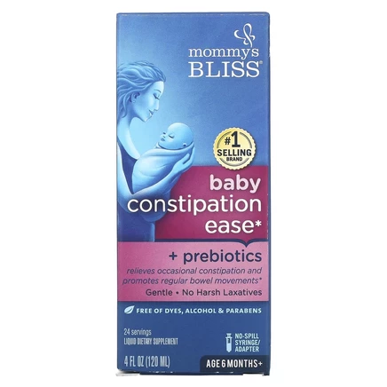Mommy's Bliss, Baby, средство от запора, от 6 месяцев, 120 мл (4 жидк. унции)