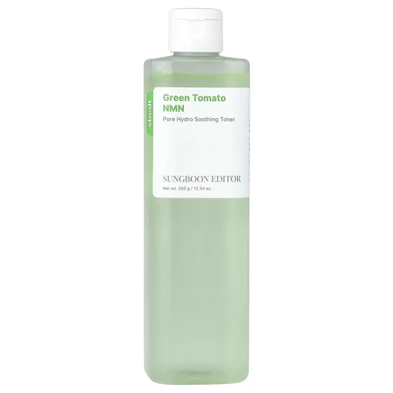 Sungboon Editor, Green Tomato NMN, успокаивающий тоник для очищения пор, 350 г (12,34 унции)