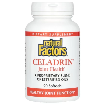 Natural Factors, Celadrin, для здоровья суставов, 90 капсул