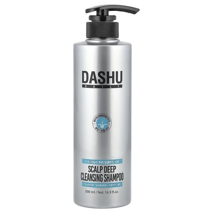 Dashu, Daily, шампунь для глубокого очищения кожи головы, 500 мл (16,9 жидк. Унции)