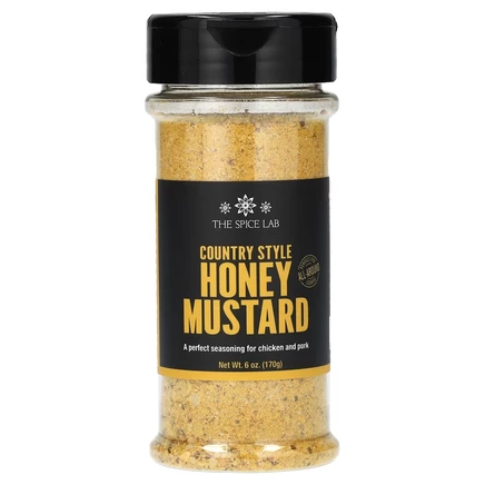 The Spice Lab, Медовая горчица по-деревенски, 6 унций (170 г)