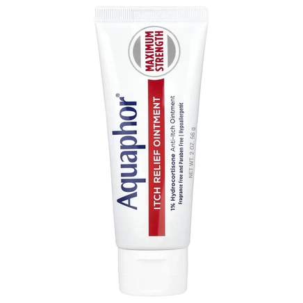 Aquaphor, Мазь для снятия зуда, максимальная эффективность, без отдушек, 56 г (2 унции)