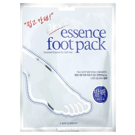 Petitfee, Dry Essence Foot Pack, маска для ног, 1 пара