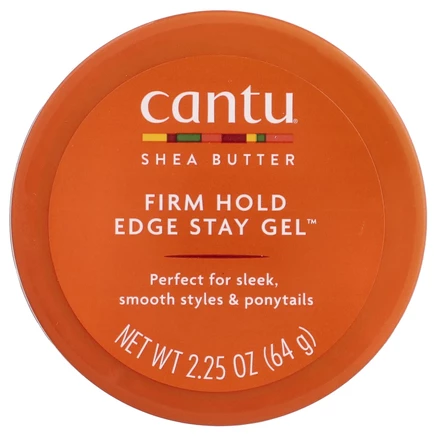 Cantu, Масло ши для натуральных волос, гель Extra Hold Edge Stay, 2,25 унции (64 г)