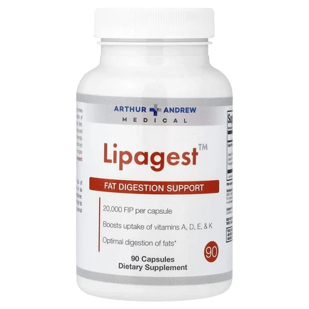Arthur Andrew Medical, Lipagest™, 90 капсул