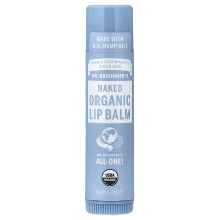 Органический бальзам для губ Dr. Bronner's Naked, 4 г