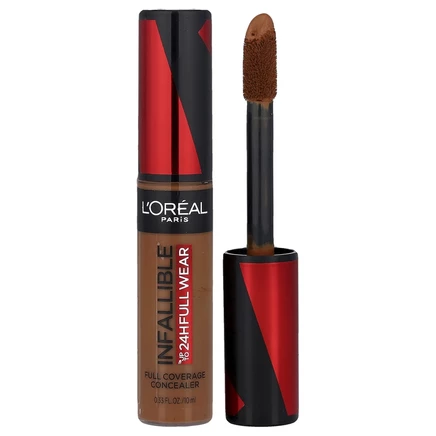 L'Oréal, Infallible, консилер для полного покрытия, 420 какао, 10 мл (0,33 жидк. Унции)