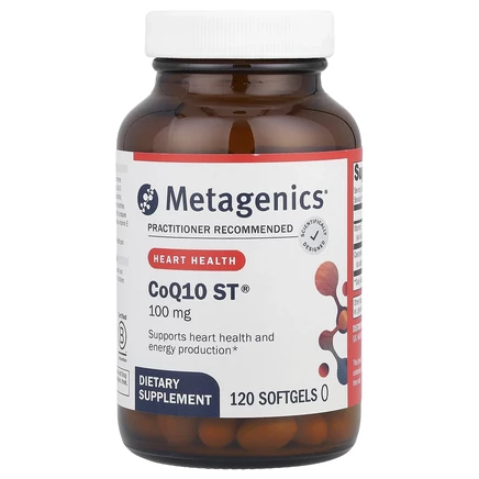 Metagenics, CoQ10 ST-100`` 120 мягких таблеток