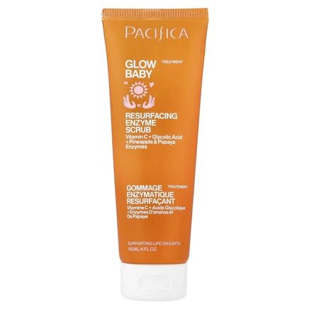 Pacifica, Glow Baby, Super Lit, ферментный скраб, 118 мл (4 жидк. унции)