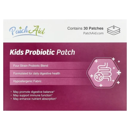 PatchAid, детский патч с пробиотиком, 30 шт.