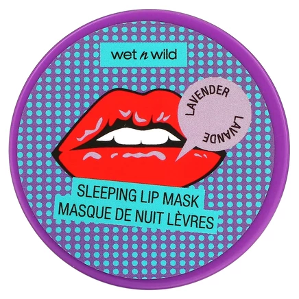 wet n wild, PerfectPout, ночная маска для губ, лаванда, 6 г (0,21 унции)