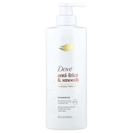 Dove, шампунь для гладкости и против пушения волос, 532 мл (18 жидк. унций)