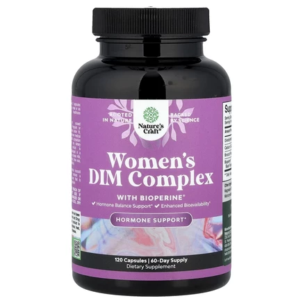Nature's Craft, DIM Complex с Bioperine®, 120 капсул