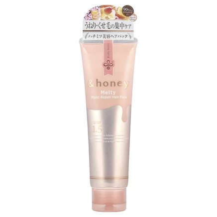 &honey, Melty Moist Repair, восстанавливающая маска для волос, мед с восточной розой, 130 г (4,39 унции)