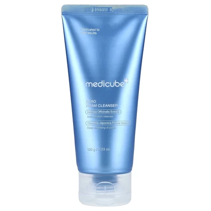 Medicube, очищающее средство Zero Foam, очищающее средство, 120 г (4,23 унции)
