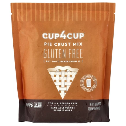 Смесь Cup4Cup для пирога без глютена, 454 г