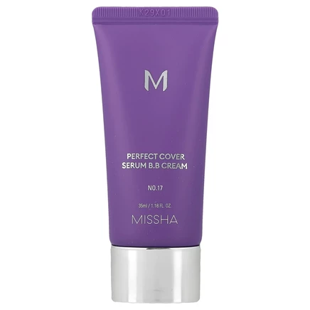 Missha, Perfect Cover Serum, BB-крем, № 17 Fair, 35 мл (1,18 жидк. унции)