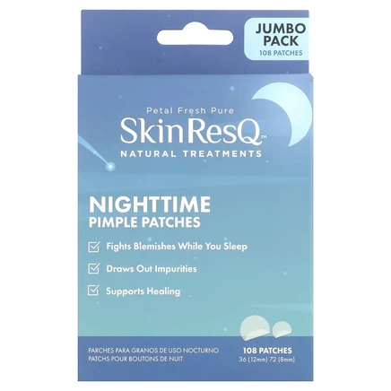 Petal Fresh, SkinResQ™ Natural Treatments, патчи от пигментных пятен, 108 шт.