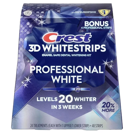 Crest, 3D Whitestrips, набор для отбеливания зубов, 40 полосок