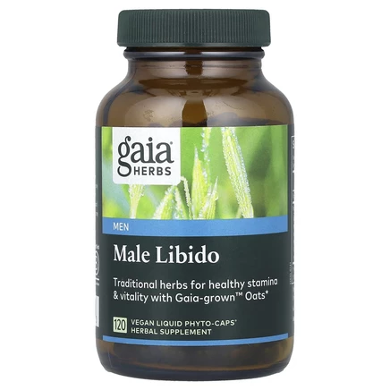 Gaia Herbs, Для мужчин мужское либидо, 120 веганских капсул Liquid Phyto-Caps
