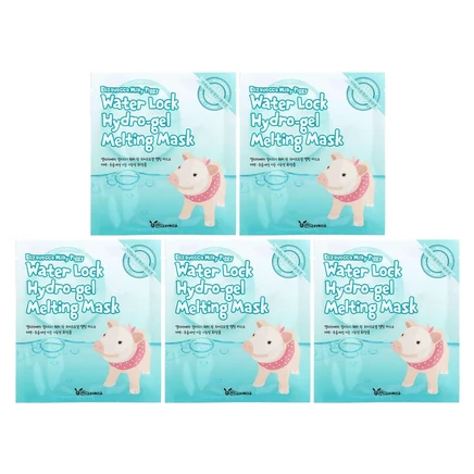 Elizavecca, Milky Piggy, гидрогелевая тающая маска для лица, 5 шт. по 30 г (1,06 унции)